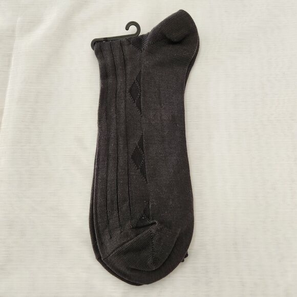 Jockey Classic Socks Men's Shoe Size 10-13 Black Cotton Blend - Picture 2 of 6